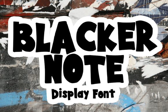Blacker Note Font: A Marketer's Secret Weapon for Bold Campaign Visuals
