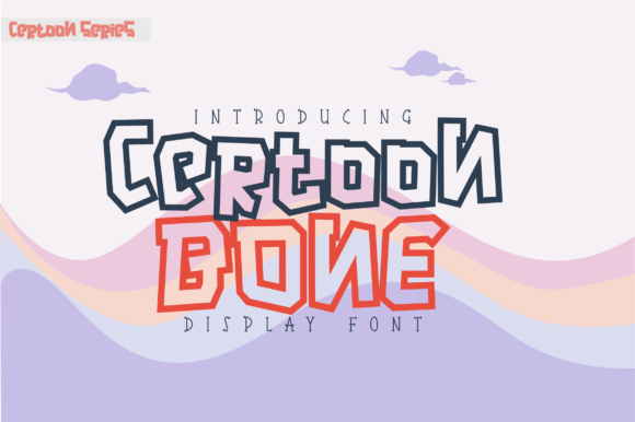 Certoon Bone: The Outline Font That Brings Handmade Products to Life