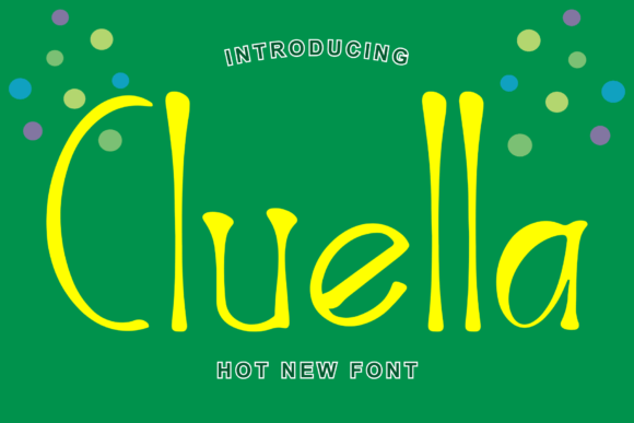 Cluella: A Handwritten Display Font for Campaign Design