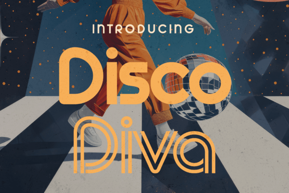 Disco Diva: A Funky Display Font for Modern Web Design