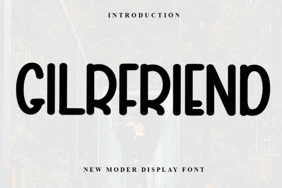 Gilrfriend Font: A Crafty Display Typeface for Handmade Products