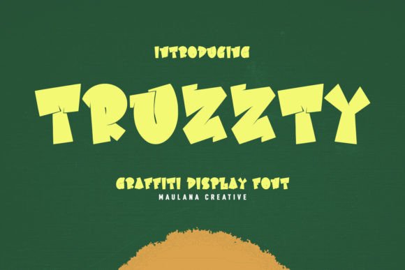 Give Your Brand a Street-Smart Edge with Truzzty Display Font