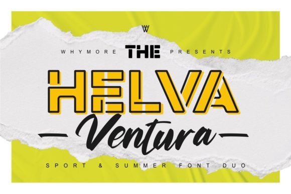Helva Ventura: A Display Font That Balances Structure and Flow