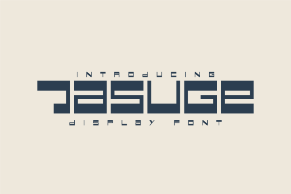 Jasuge: A Display Font That Elevates Handmade Products and Packaging