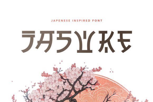 Jasuke: A Japanese-Inspired Display Font for Creators