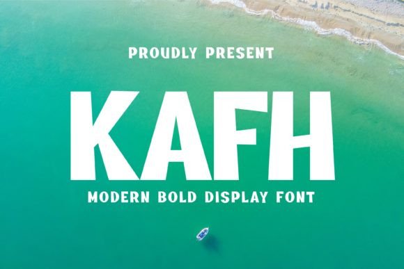 Kafh Display Font: Where Bold Strokes Build Digital Presence