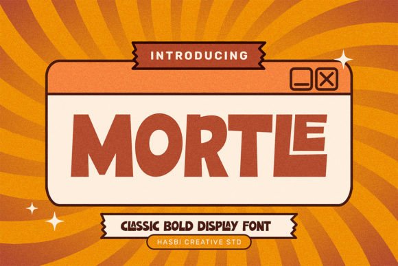 Mortle: A Playful Display Font That Brings Personality to Web Design
