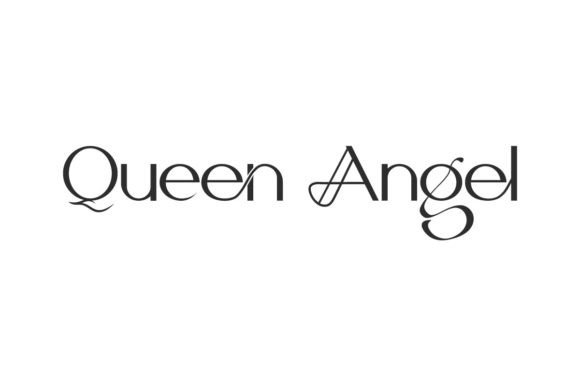 Queen Angel: A Display Font with Editorial Grace
