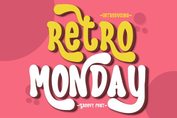 Retro Monday: A Vintage Display Font with Genuine Personality