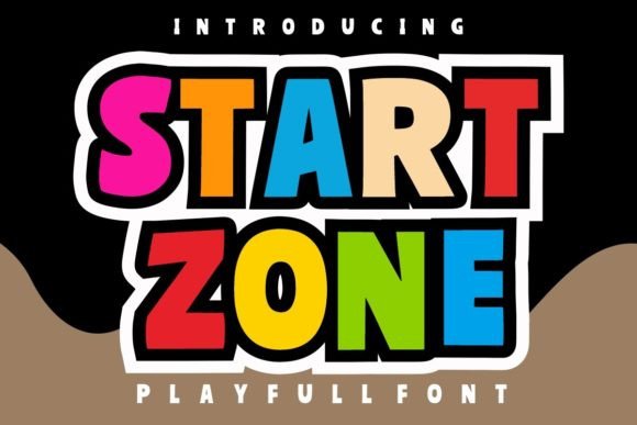 Start Zone Font: A Playful Display Typeface Built for Friendly Branding
