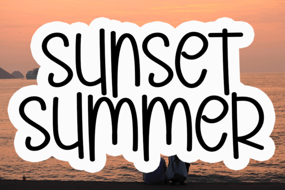Sunset Summer: A Display Font Worth Your Attention