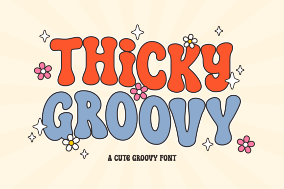 Thicky Groovy: A Bold Display Font for Scroll-Stopping Marketing