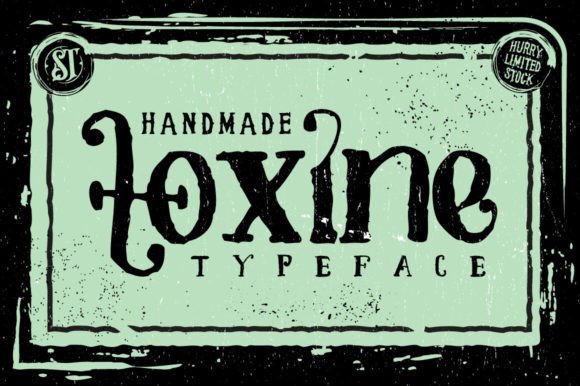 Toxine: A Display Font That Elevates Your Small Business Branding