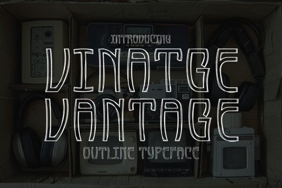 Vintage Vantage: A Display Typeface That Brings Antique Charm to Modern Branding