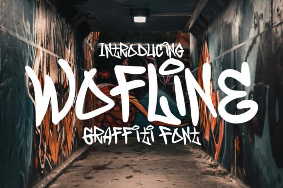 Wofline Graffiti: A Web Designer’s Bold Typeface